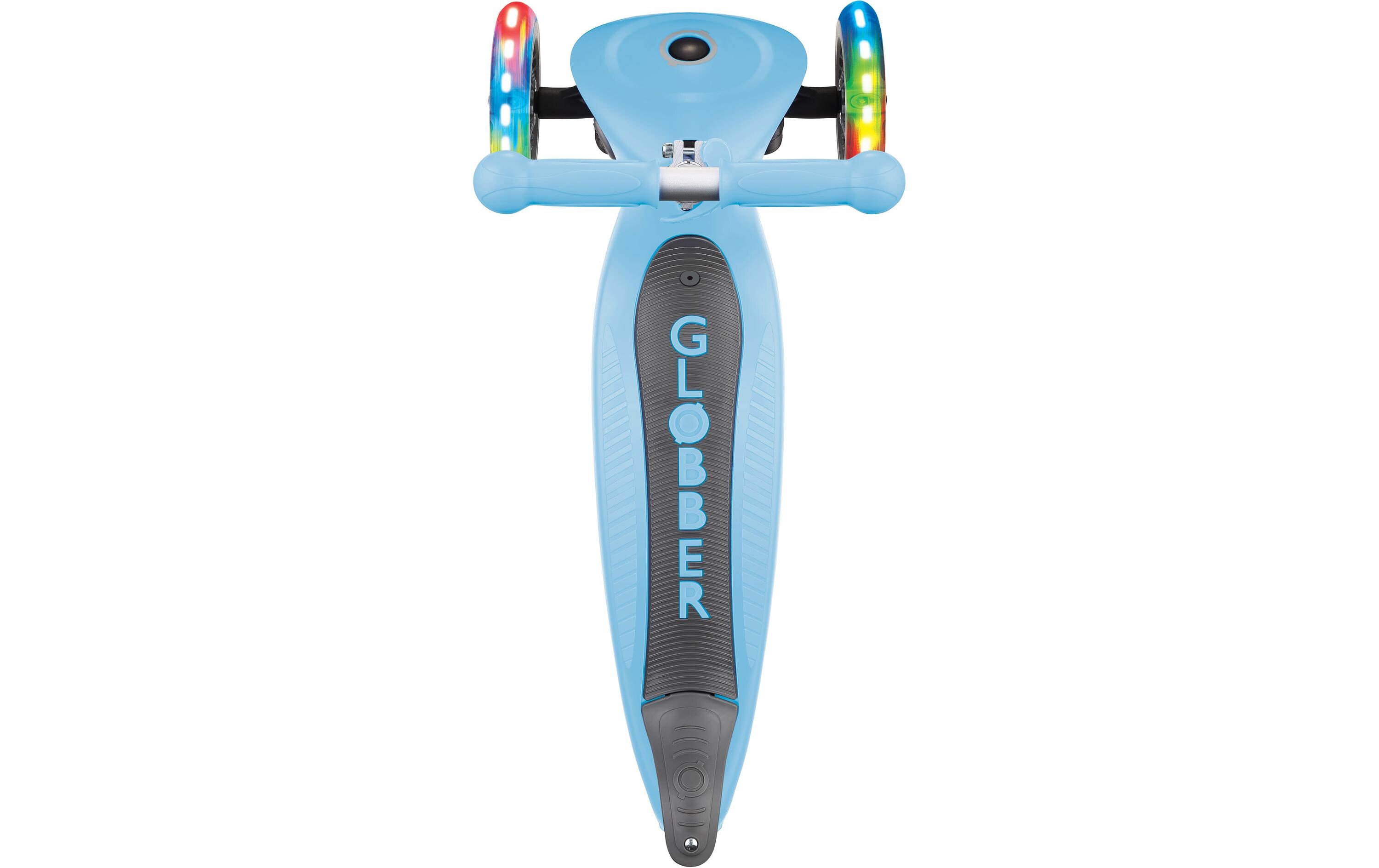 Scooter GO UP Foldable Plus Lights, Pastel Blau<br>Scooter