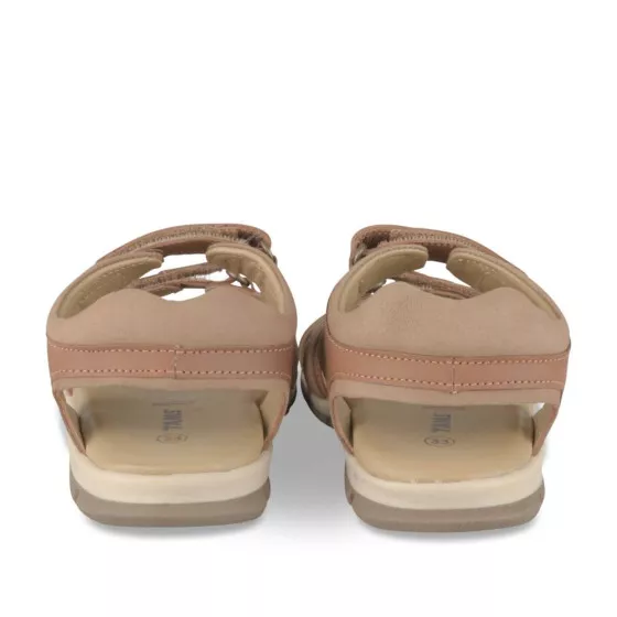 Sandales COGNAC TAMS CUIR