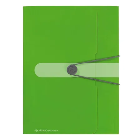 Herlitz Gummizugmappe PP A4 Opak Apfel easy orga to go