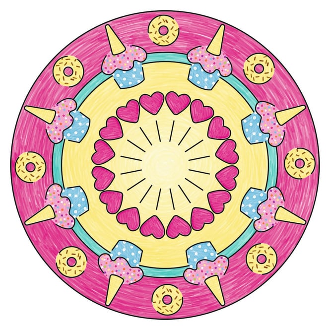 Original Mini Mandala Designer - Einhorn