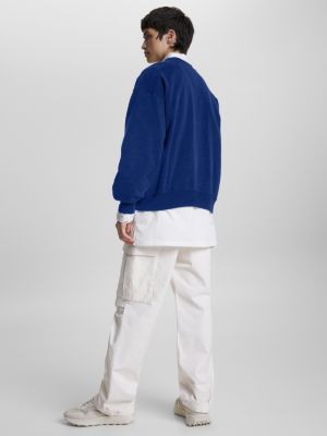 Moletom College Boxy Fit com Logo