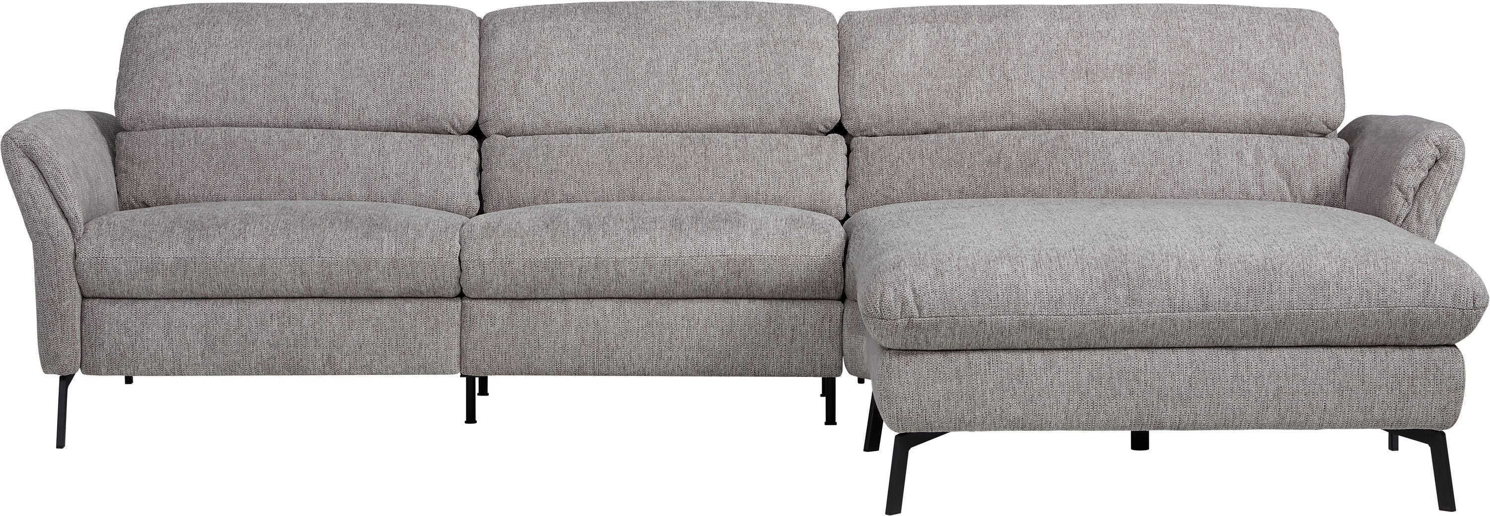 SEBO Ecksofa - Grau / B: 284.0 cm x T: 161.0 cm x H: 84.0 cm
