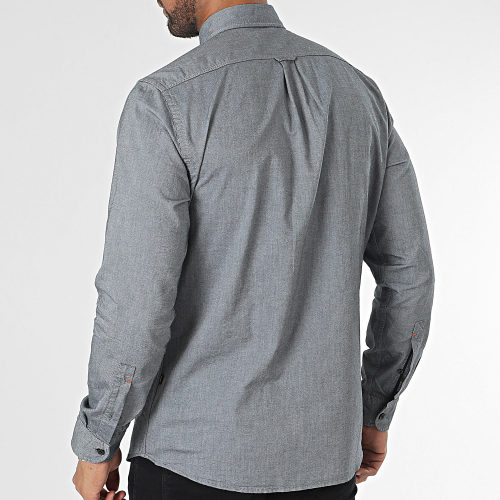 Chemise Manches Longues Rickert 50489341 Gris Chiné