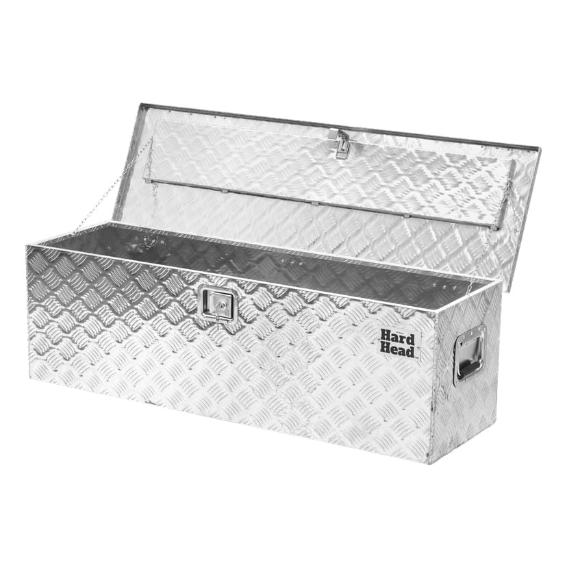 Aluminiumskasse 123x38x38 cm