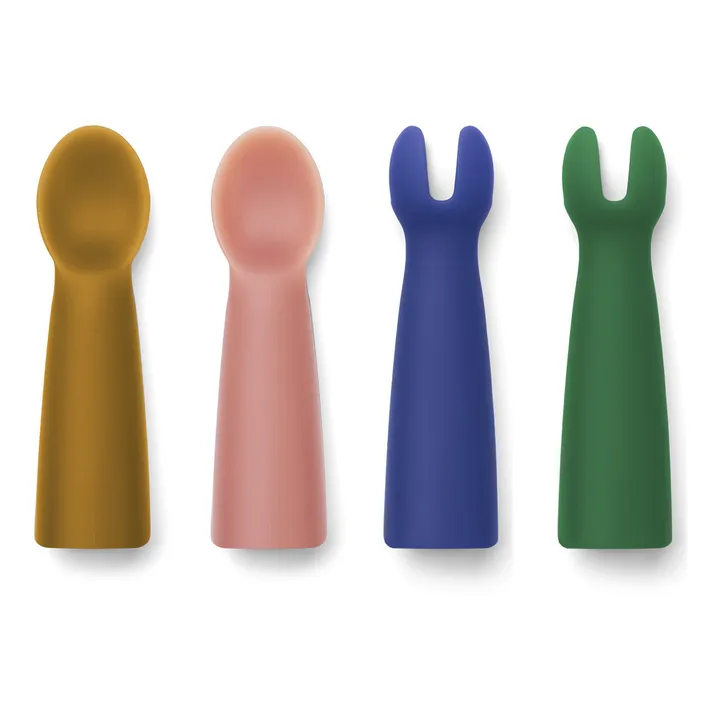 Liewood Couverts bébé Terra en silicone | Vert