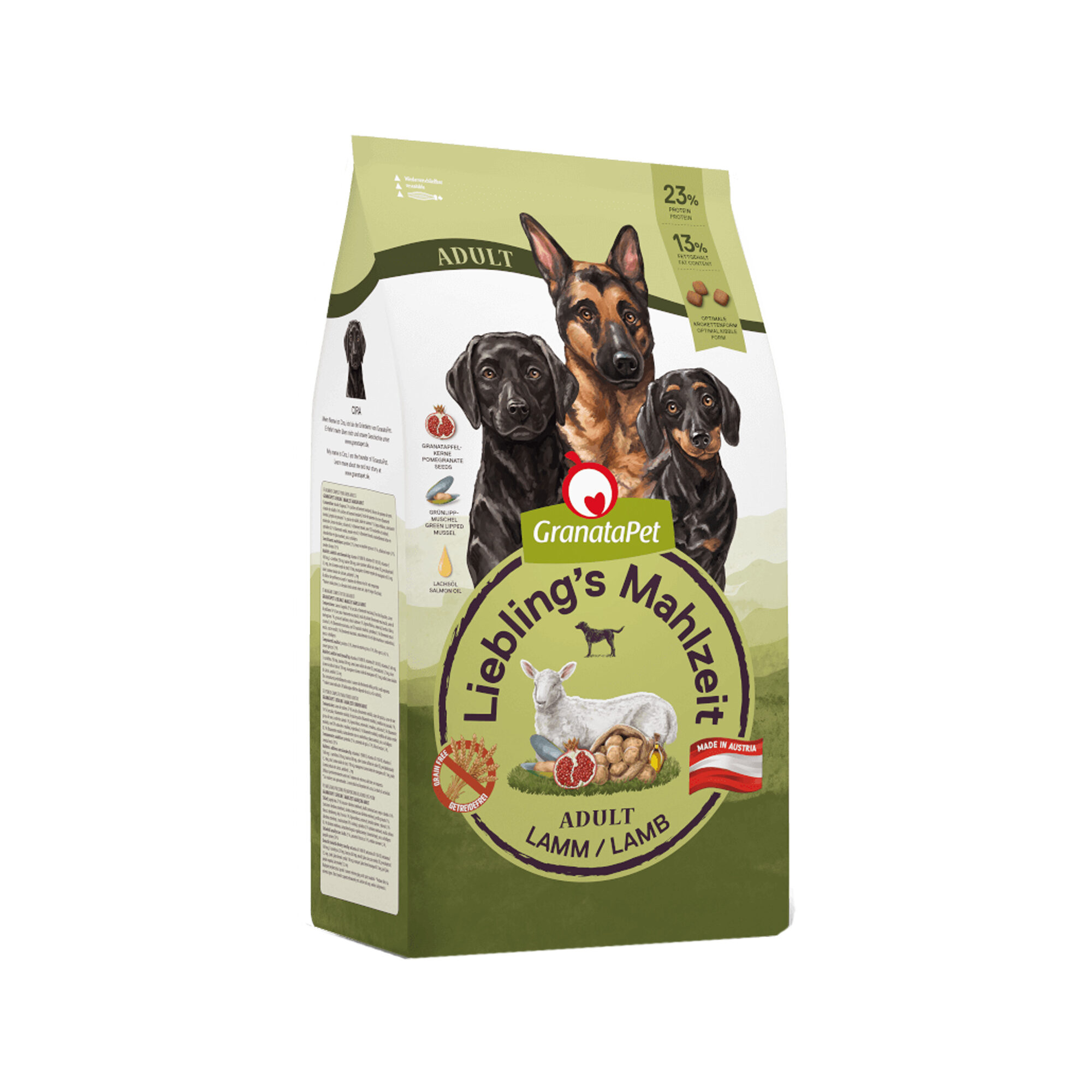 GranataPet Liebling's Mahlzeit Hondenvoer - Lam