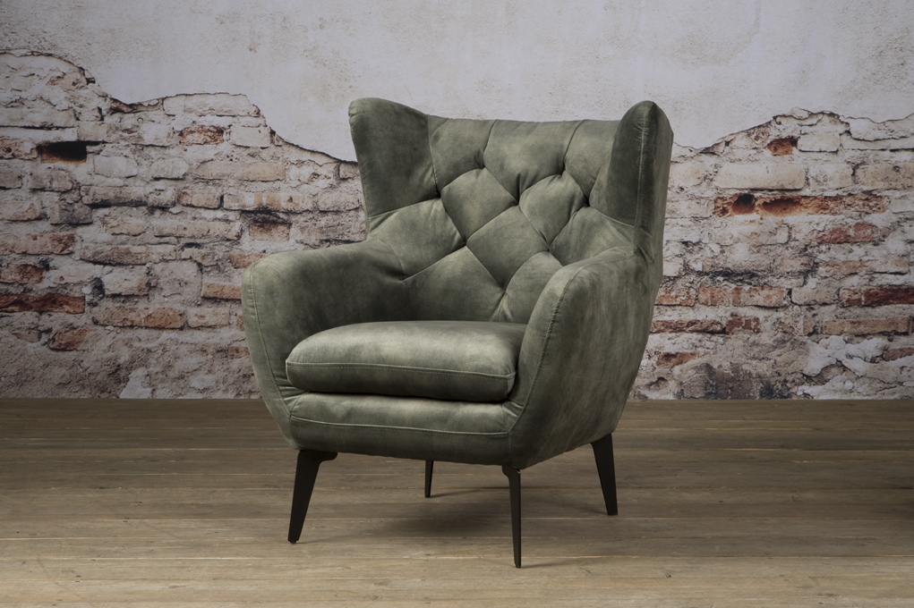 Fauteuil Bomba Groen - set van 2