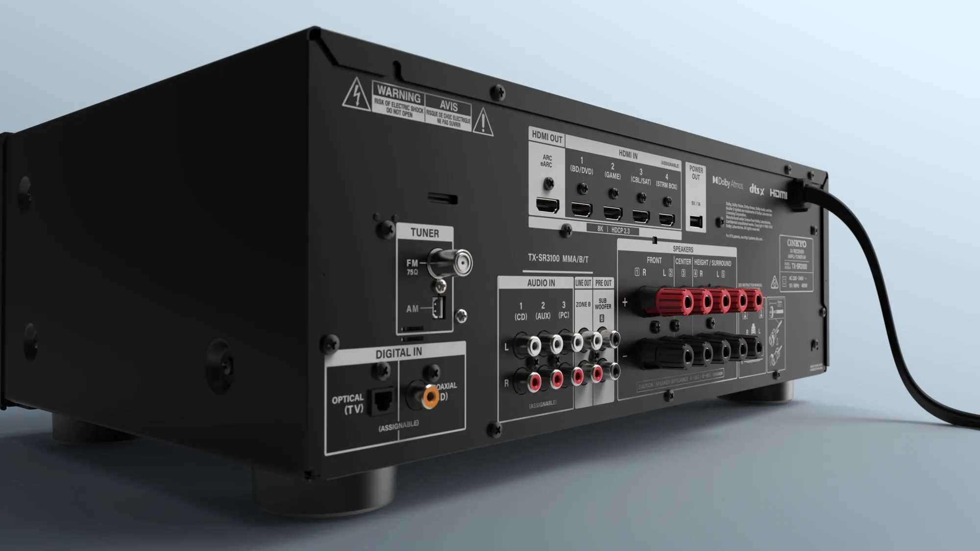 Onkyo TX-SR3100DAB Amplis home-cinéma