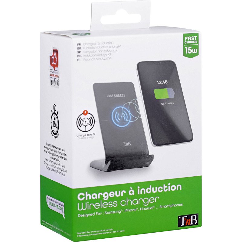 Chargeur à induction 15 W T'nB