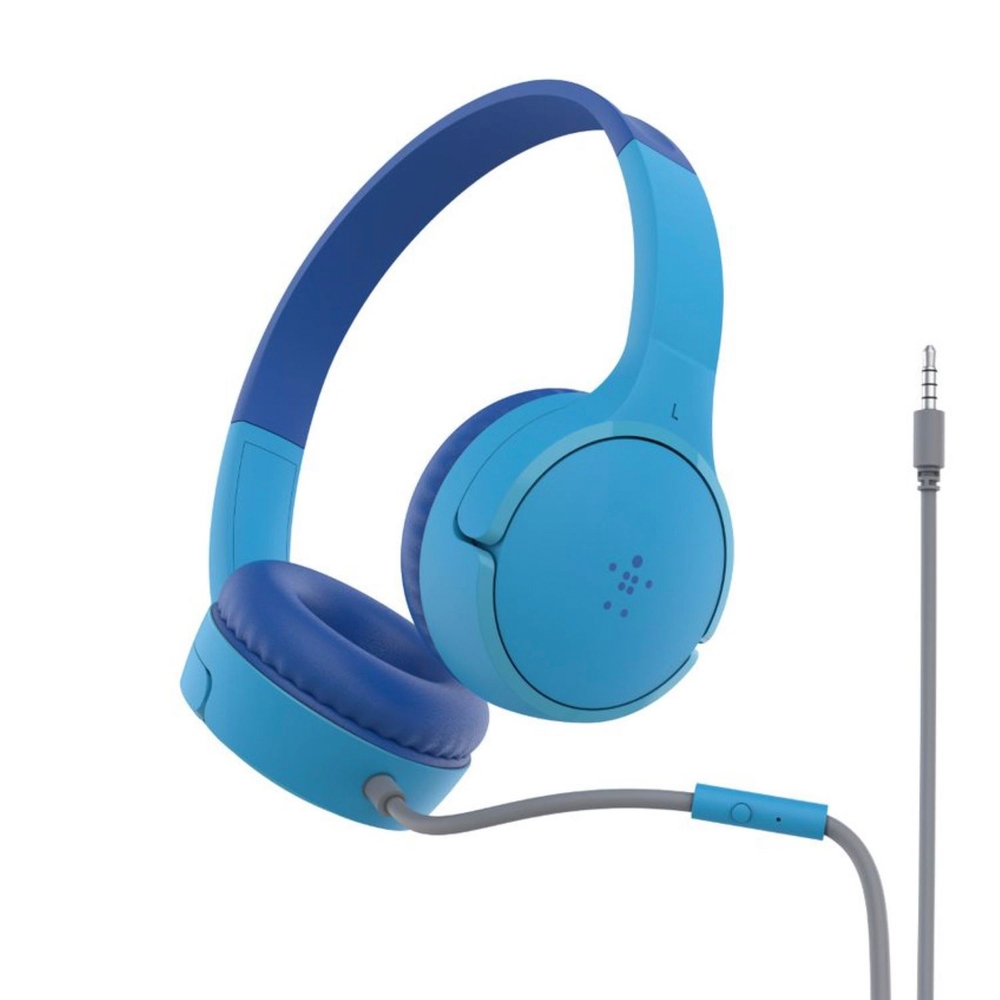 Belkin SOUNDFORM™ Mini-Kopfhörer mit Kabel für Kinder – Blau