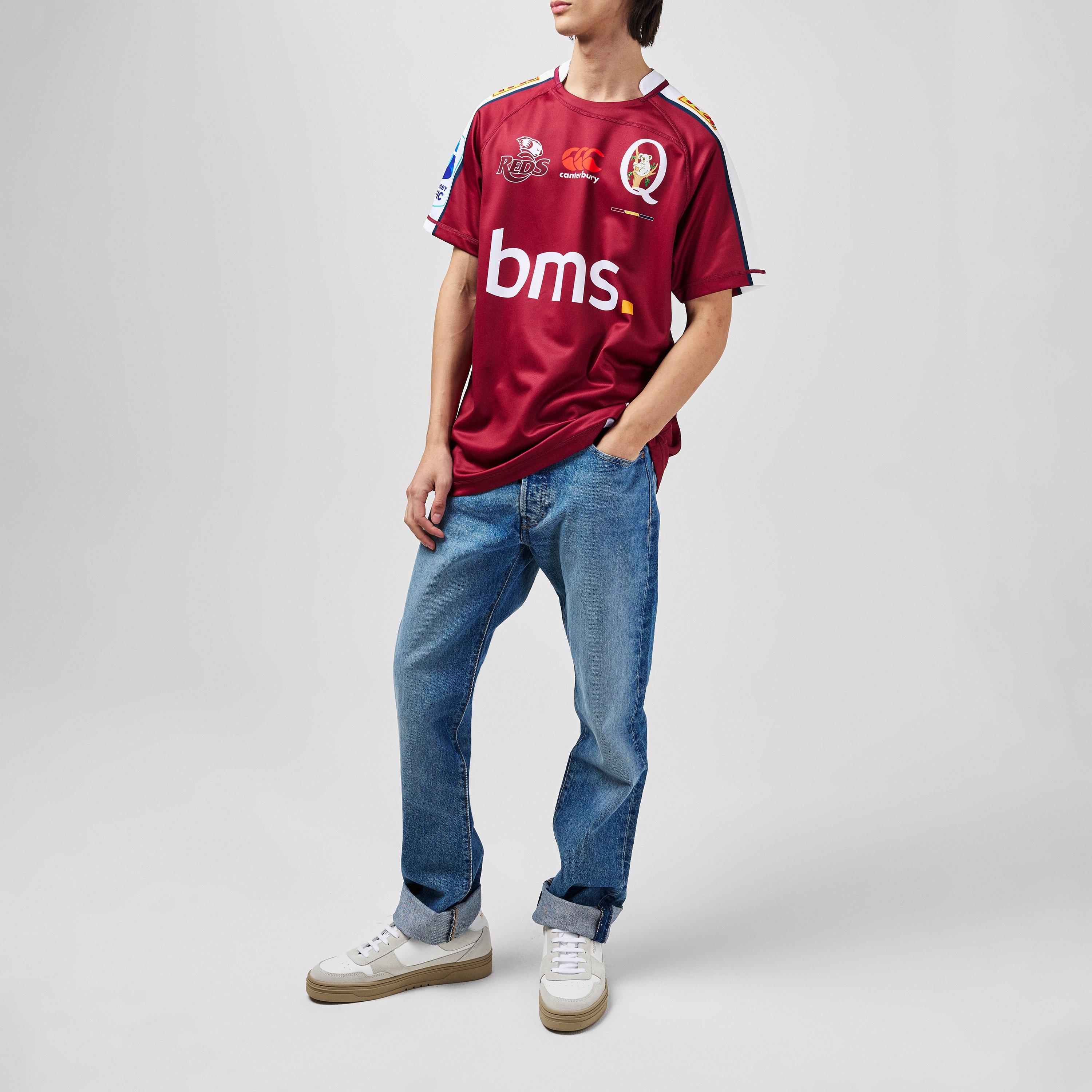 Canterbury Cant Queensland Reds Home Shirt 2024 Adults