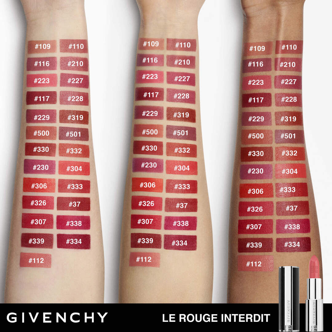 GIVENCHY LÁBIOS Batom Le Rouge Interdit Intense Silk