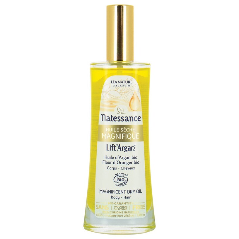 Huile sèche magnifique bio - Argan & fleur d'oranger - 100 ml