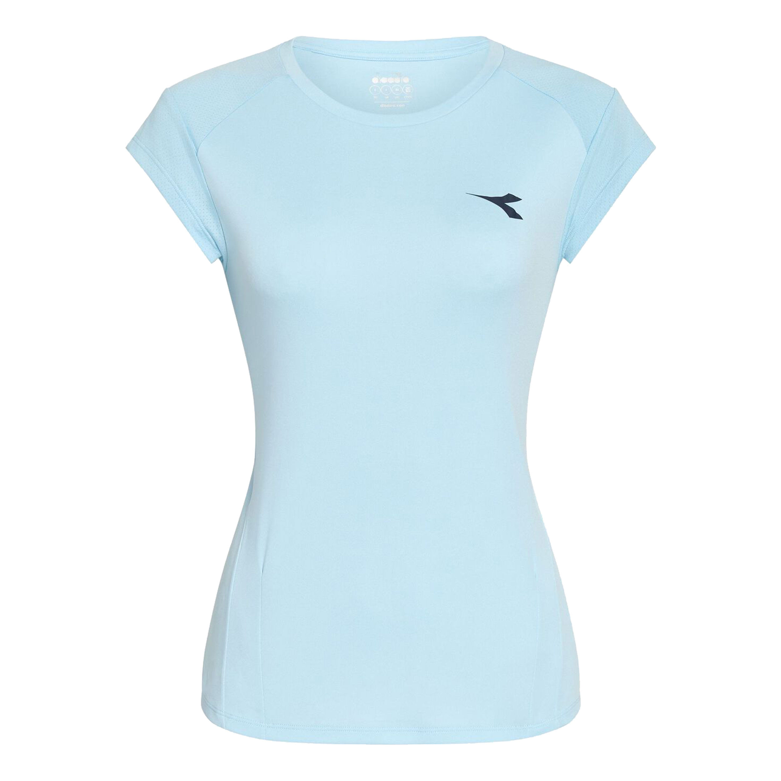 Diadora L. T-shirt Femmes - Bleu Clair