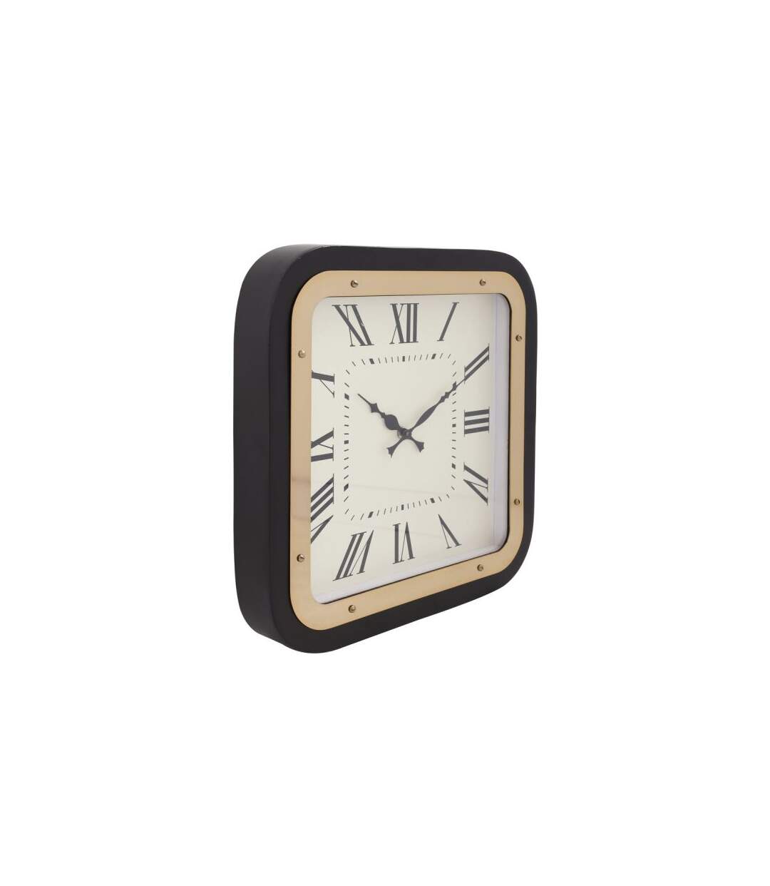 Paris Prix - Horloge à Poser vouman 40cm Or & Noir