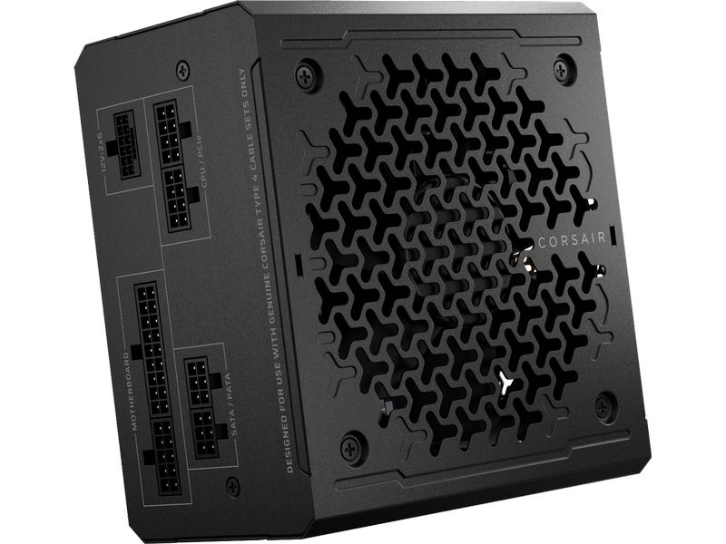 Corsair Netzteil RMe Serie 2025 RM650e 650 W Vollständig modulares, geräuscharmes ATX-Netzteil mit 650 W Leistung