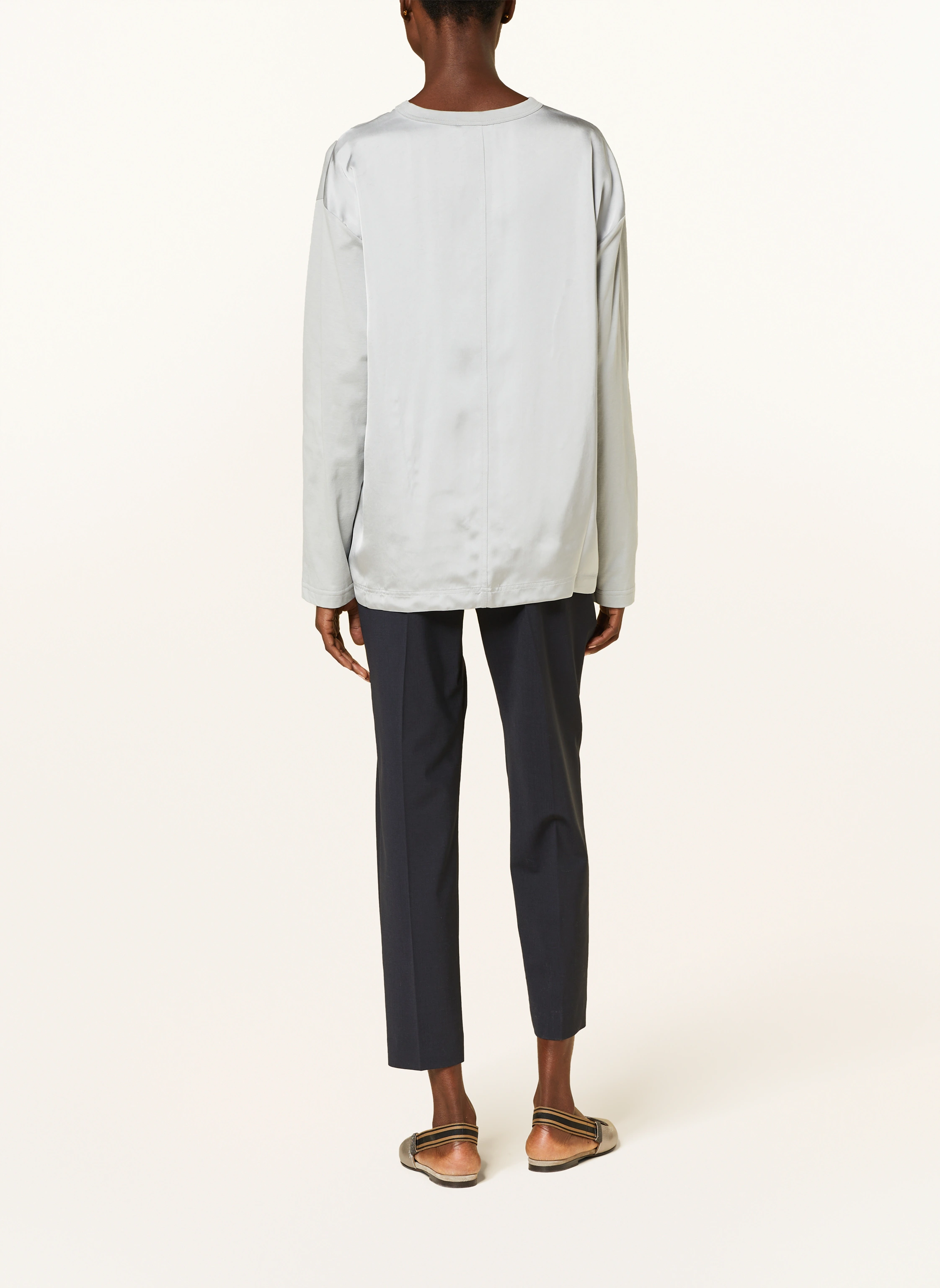 FABIANA FILIPPI Longsleeve im Materialmix
