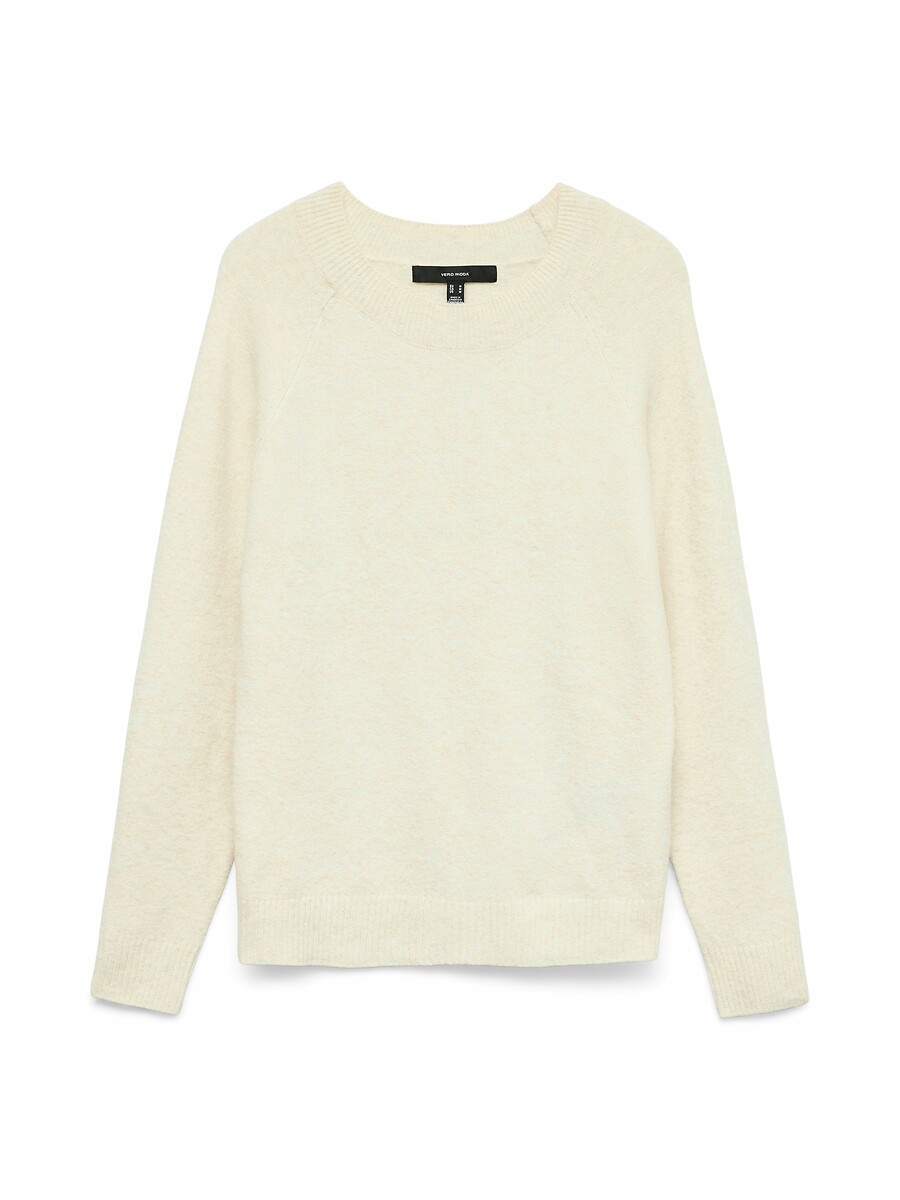 VERO MODA<br>Suéter em tricô felpudo