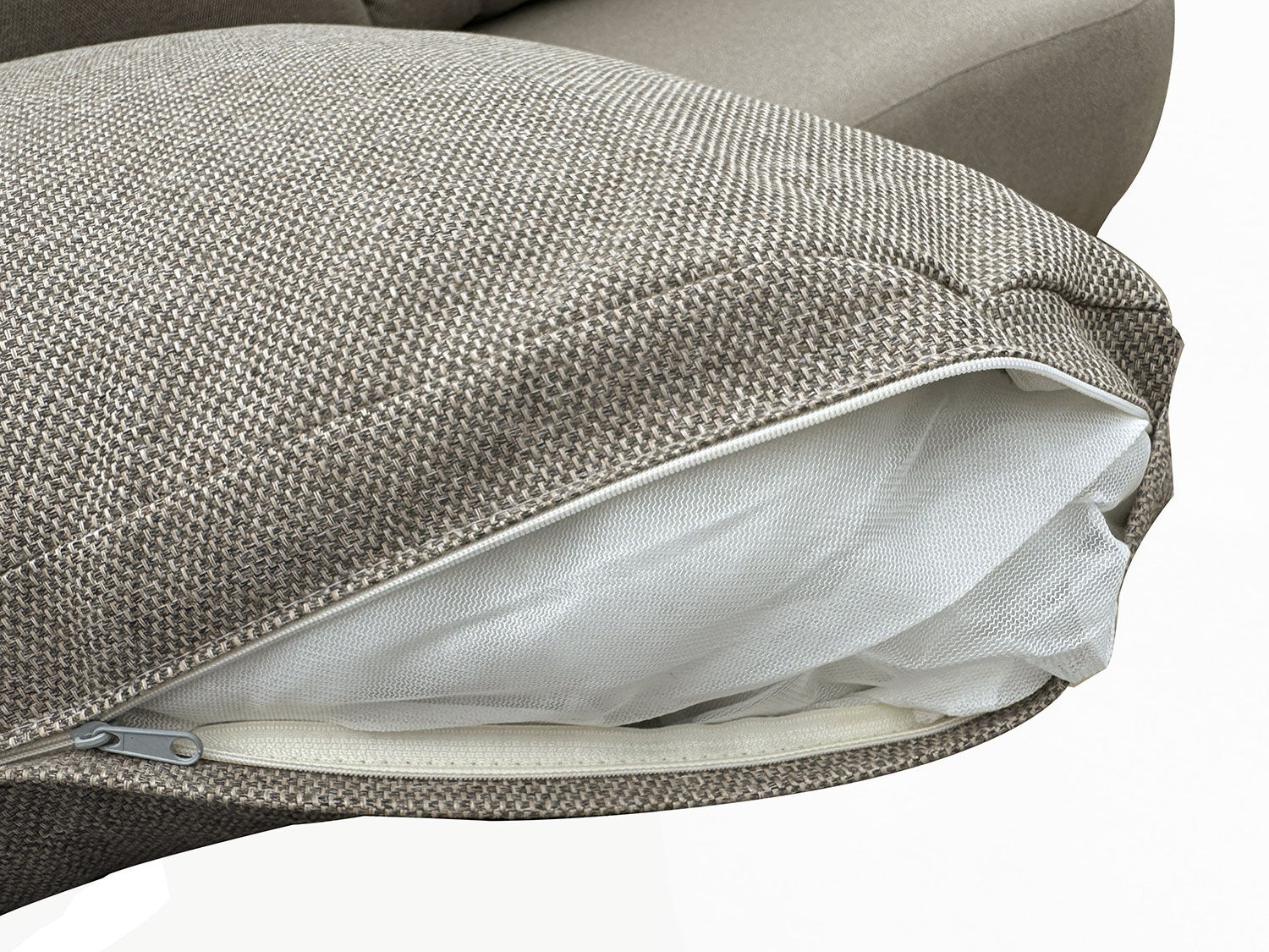 Gartenlounge 4-teilig aus Quick-Dry Spezialpolster