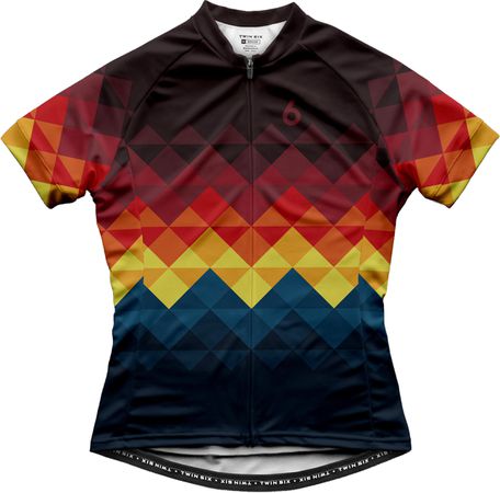 THE CLIMBER Damen-Kurzarmtrikot  dark  XS