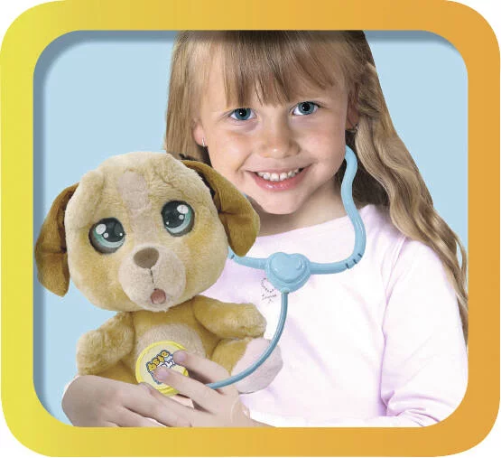 PELUCHE - EMOTION PETS -SET VETERINAIRE