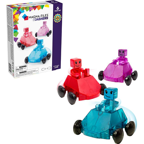 MAGNA-TILES racerbiler 3-pak