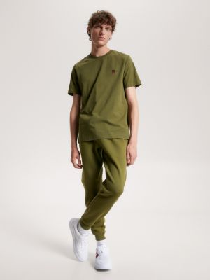 Camiseta com bordado de monograma TH