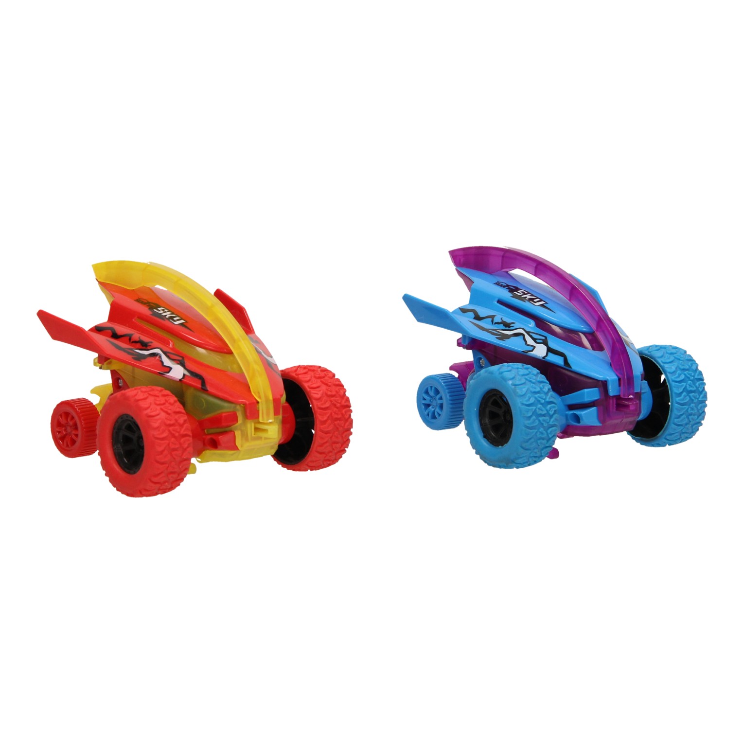 Stuntauto Vlam, Set van 2