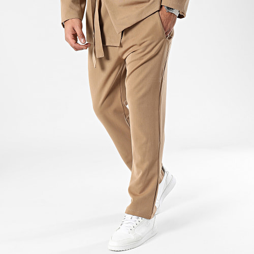 Ensemble Veste Et Pantalon Jogging Camel