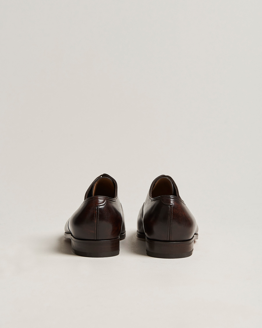 John Lobb City II Oxford Dark Brown Calf