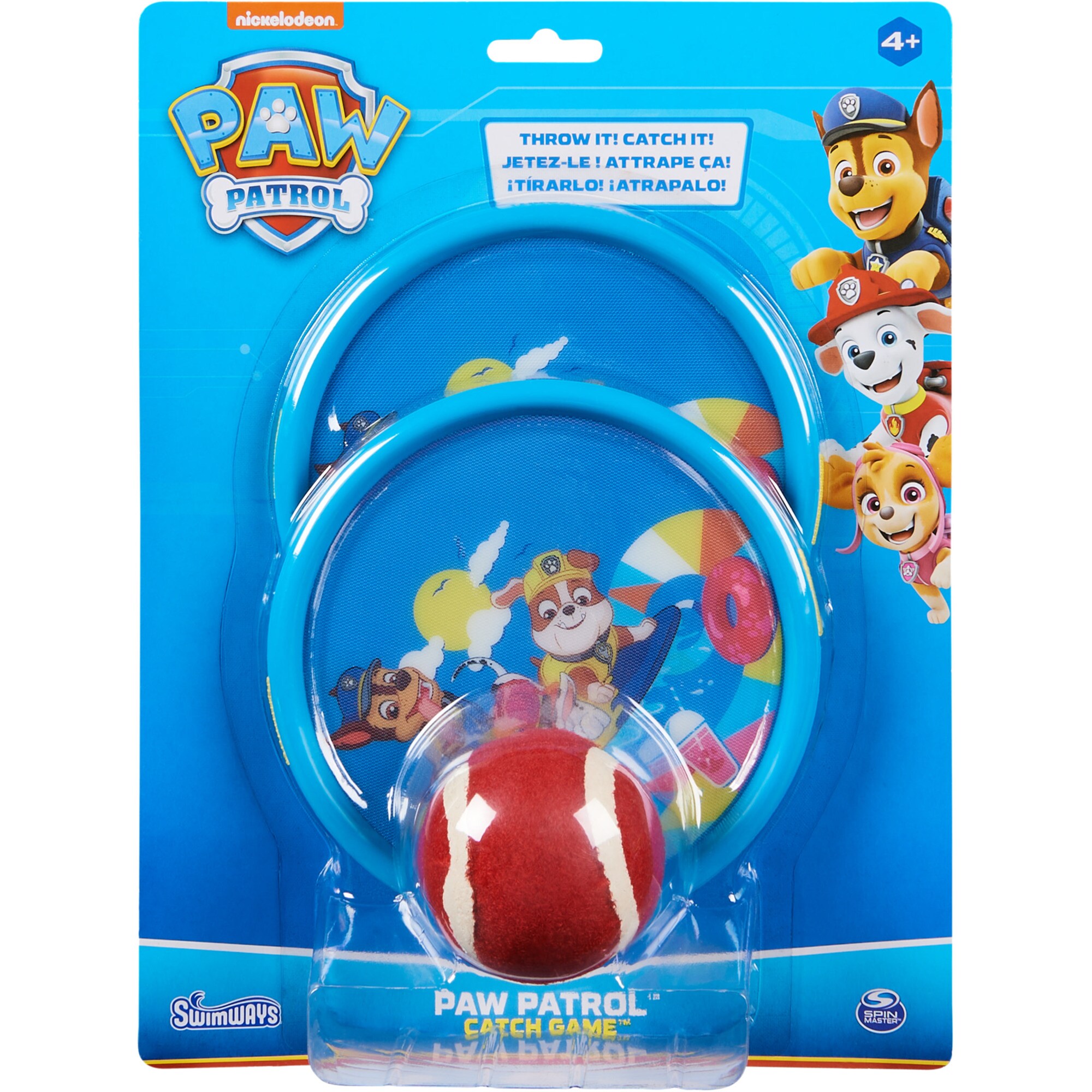 Spin Master Fangballspiel Swimways - Paw Patrol Klettballspiel