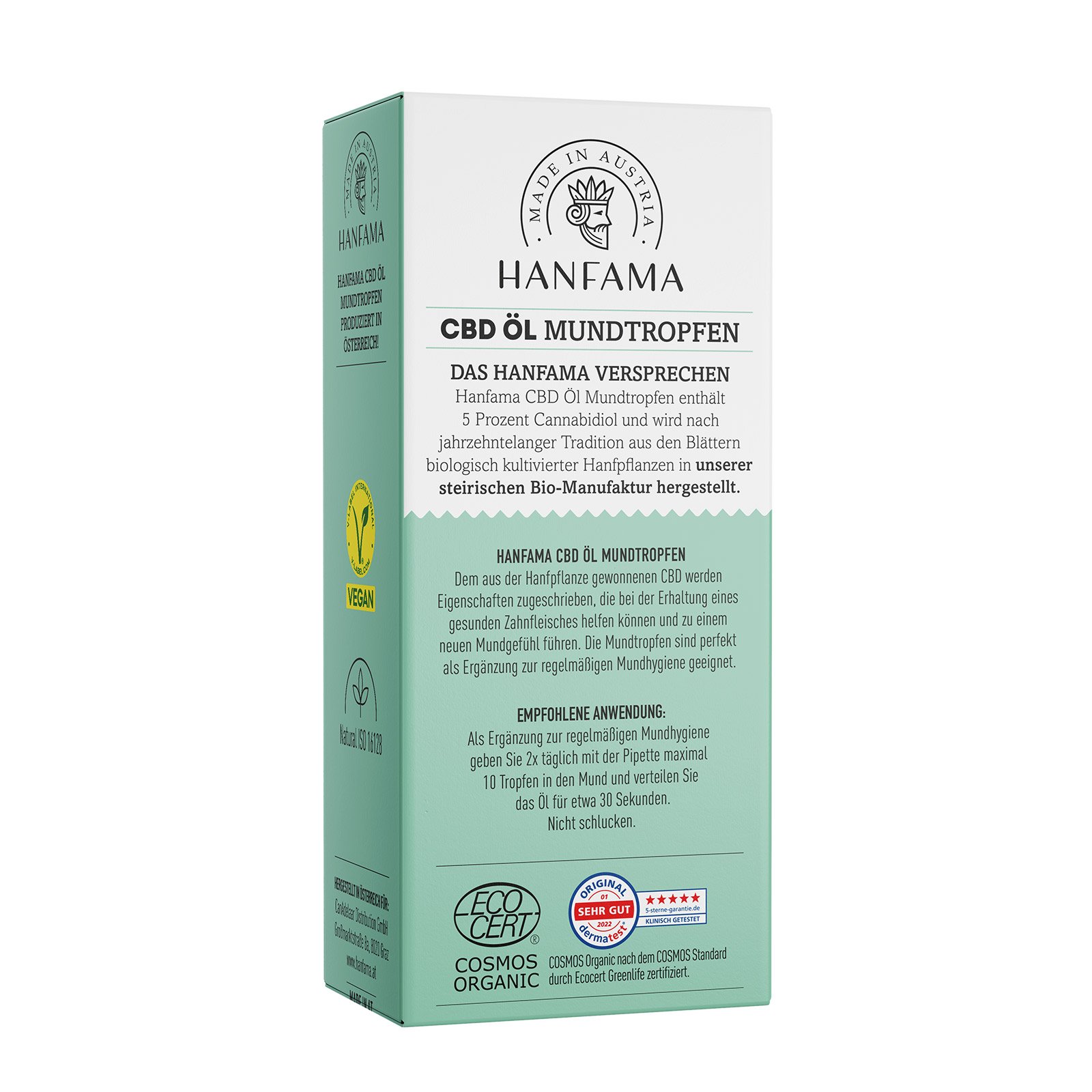 Hanfama CBD-Öl Mundtropfen
