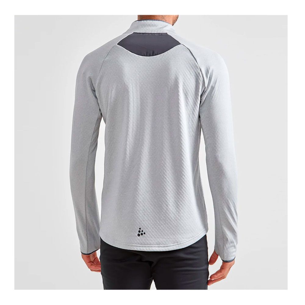 Craft CORE TRIM THERMAL - Sweat Homme grey melange