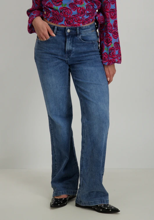Red Button Jeans Colette stone used SRB4334A SS25