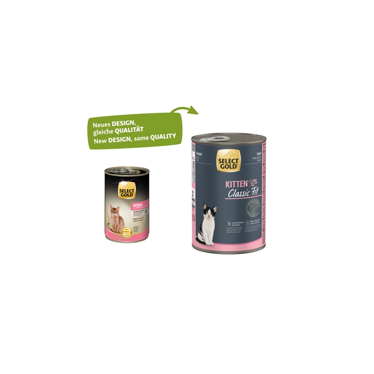 SELECT GOLD Kitten Huhn 6x400 g