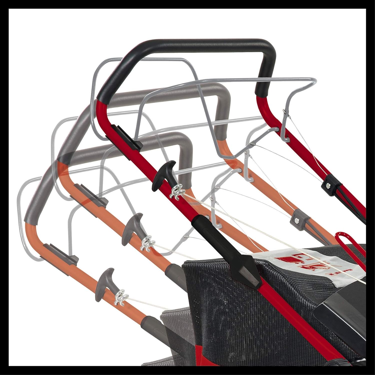 Einhell Tondeuse à gazon thermique GC-PM 56/2 S HW (173cc, surfaces jusqu’à 2 200 m², Largeur de coupe 56 cm)