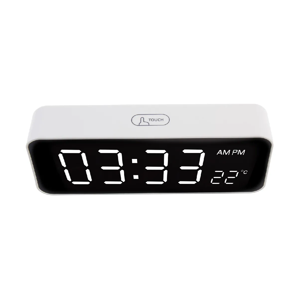 GreenBlue Horloge avec Alarme et Thermomètre