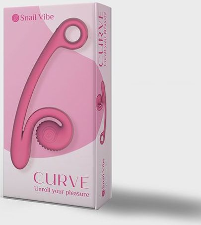Snail Vibe Curve Duo Vibrator - Roze
