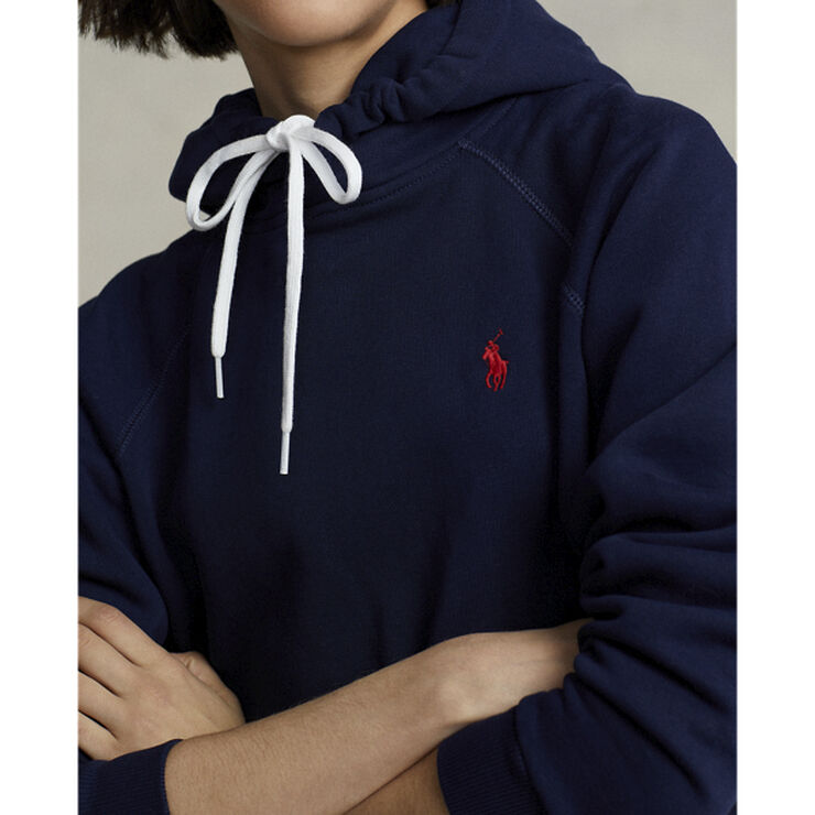 Polo Ralph Lauren Fleece Pullover Hoodie Blå
