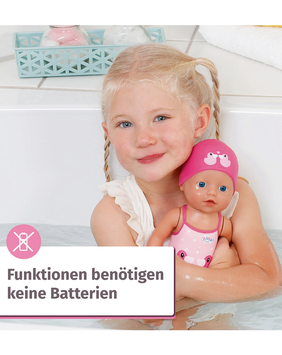 BABY born® Puppe MY FIRST SWIM GIRL (30cm)