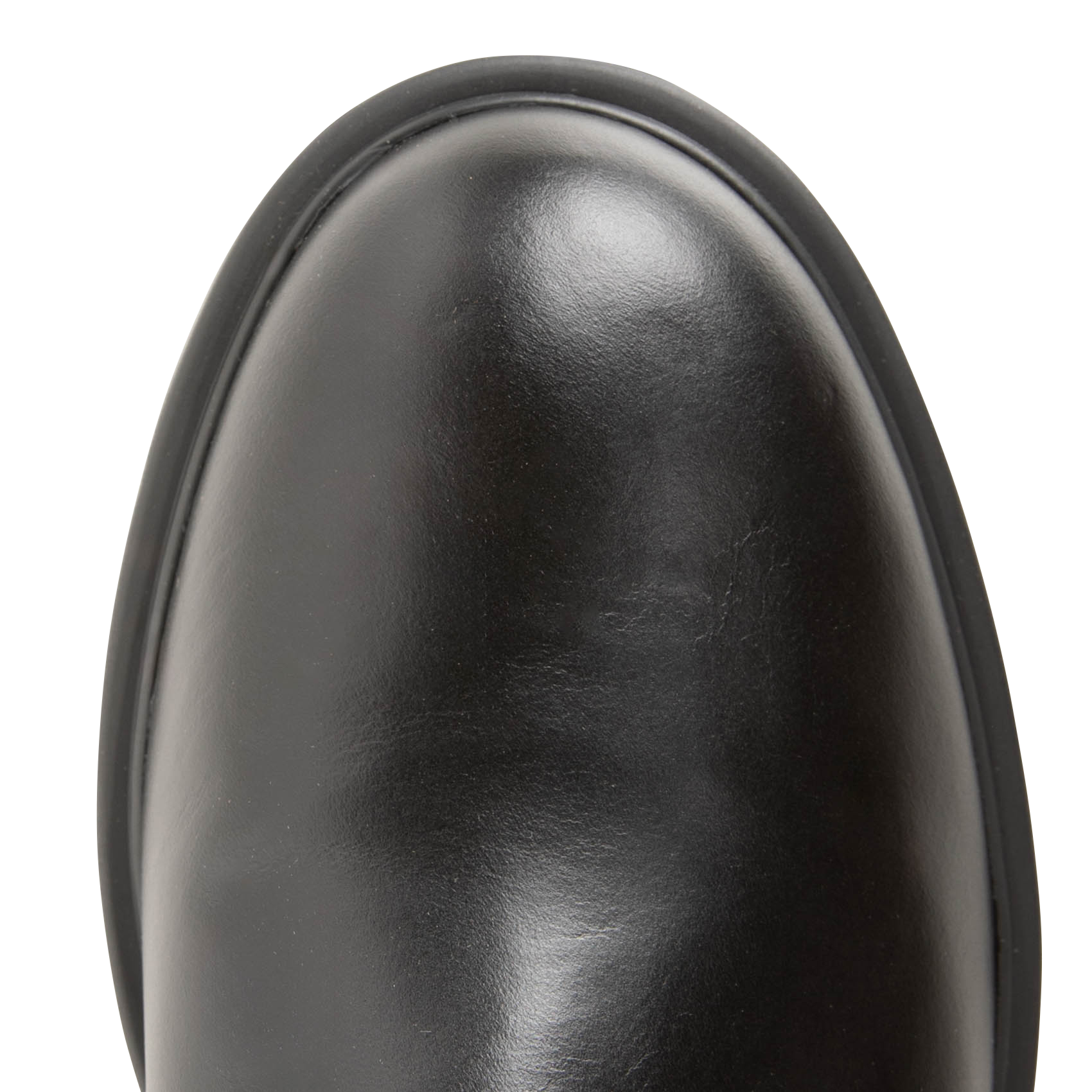 DEAN - Mocassins bout rond en cuir | Noir
