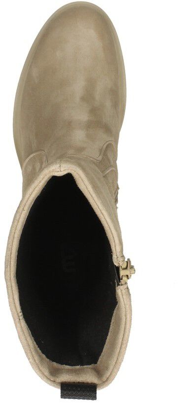 Mjus Enkellaarsjes Hak beige