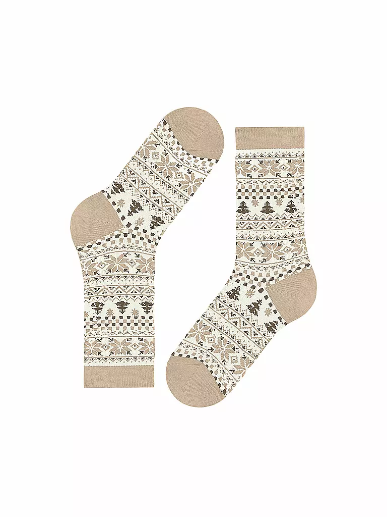 FALKE Damen Socken COUNTRY CALLING sandstone creme