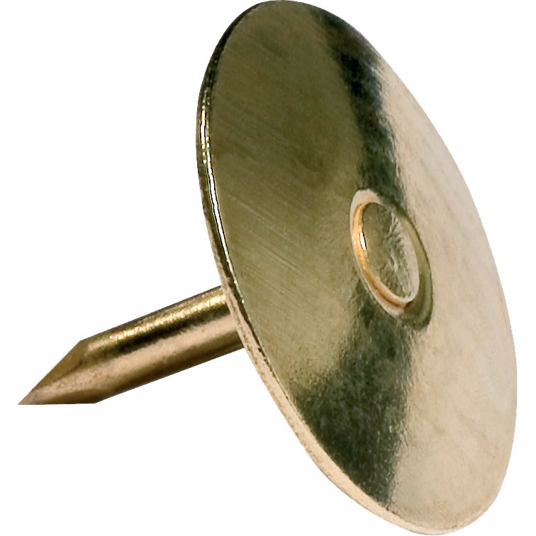 Punaises, cuivrées, diamètre: 10 mm