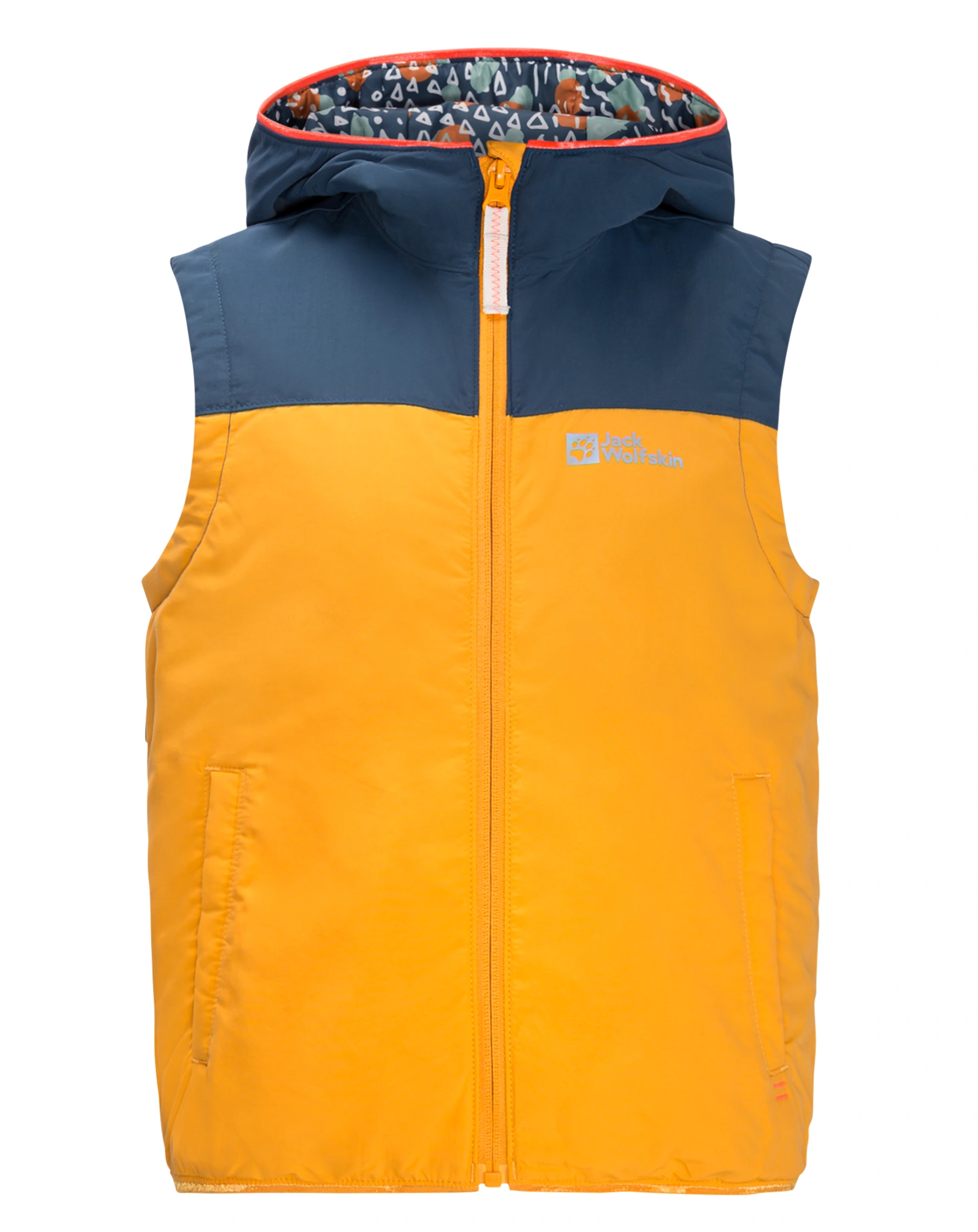 Weste VILLI K in orange pop