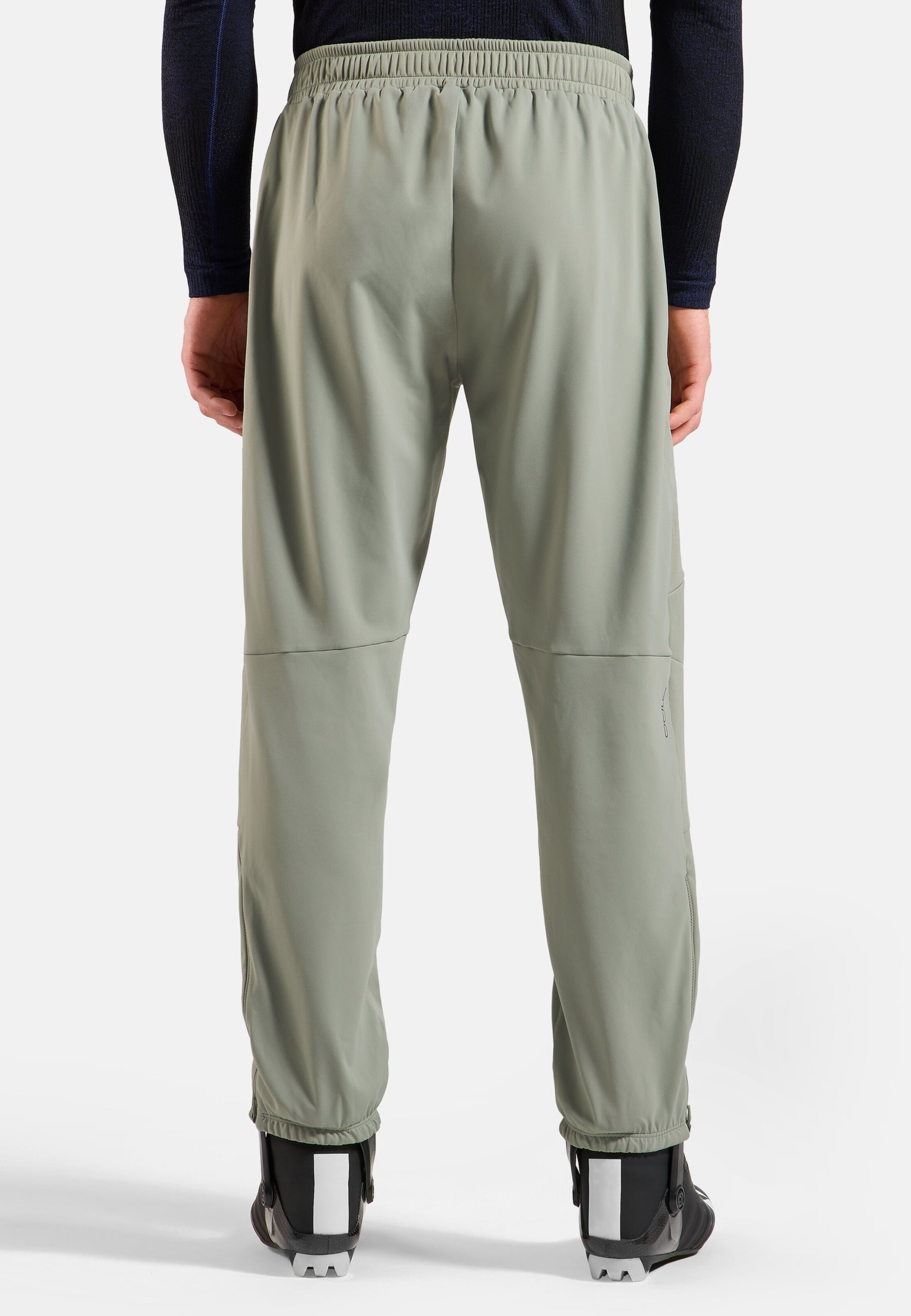 Winddichte Zeroweight X-Warm Langlaufhose in shadow