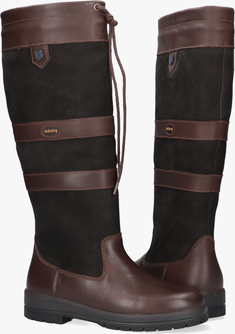 bruine dubarry hoge laarzen galway