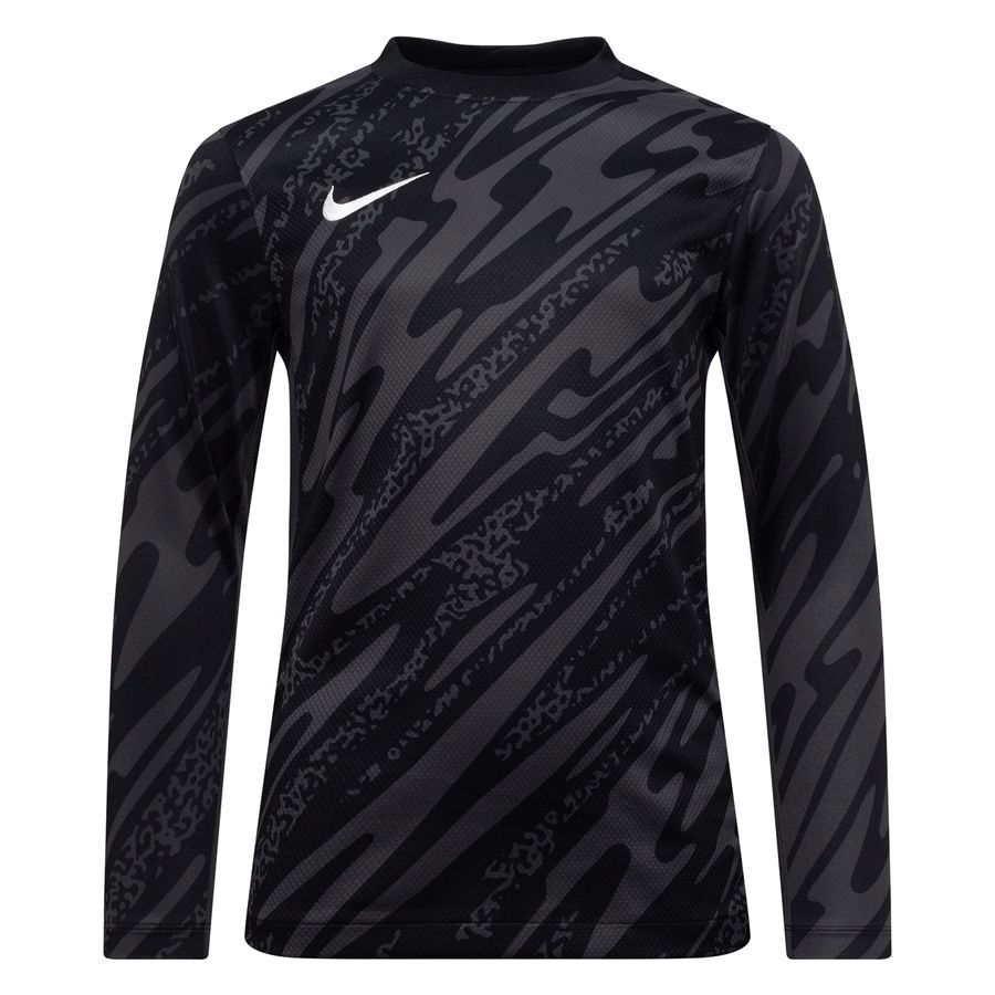 Nike Maillot de Gardien Dri-FIT Gardien V Manches Longues - Gris/Noir/Blanc Enfant