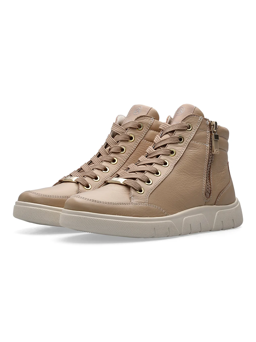 Hightop Sneaker Rom-Sport sand