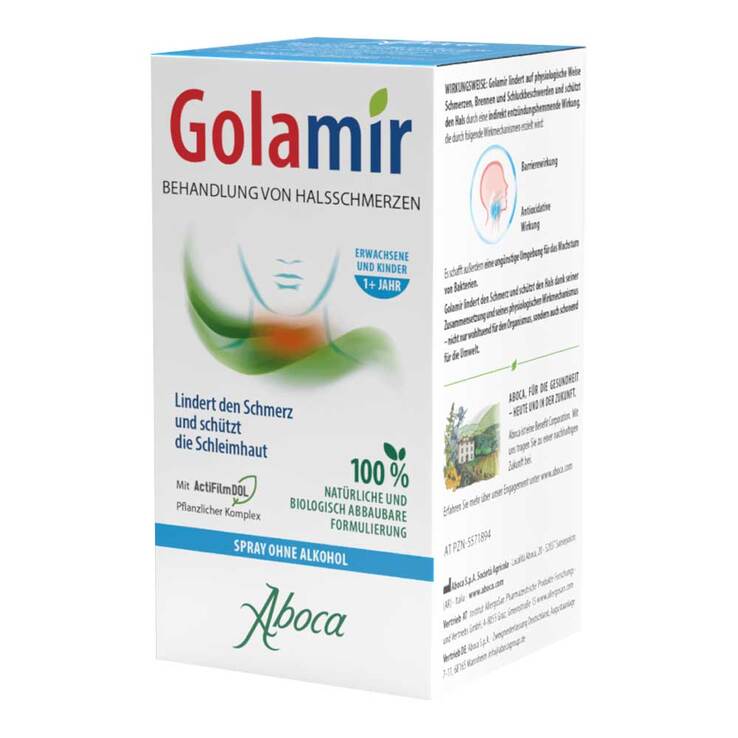 Golamir Spray ohne Alkohol, 30 ml